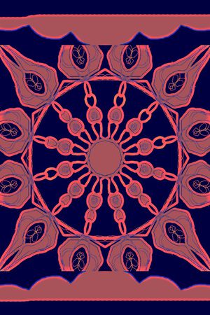 线条印花华亿平台图片