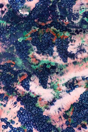 扎染华亿平台印花华亿平台图片