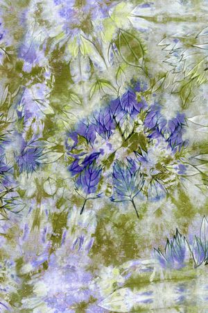 扎染华亿平台印花华亿平台图片