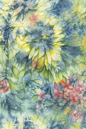 中国风印花华亿平台图片