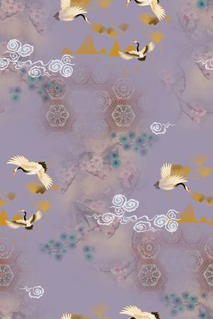 祥云印花华亿平台图片