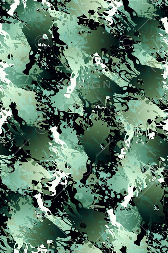 抽象男装印花华亿平台图片