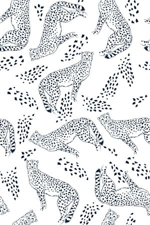 豹纹印花华亿平台图片