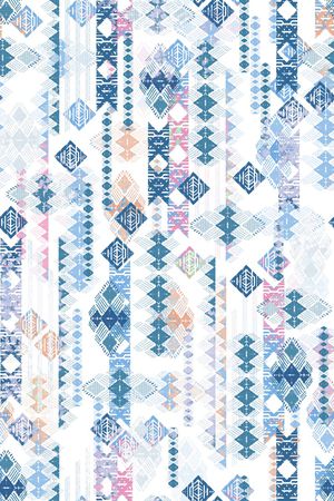 几何印花华亿平台图片