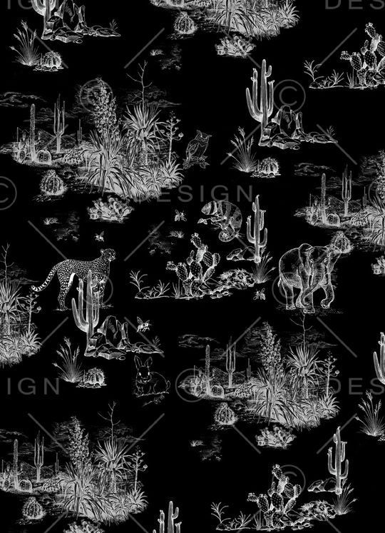 仙人掌印花华亿平台图片