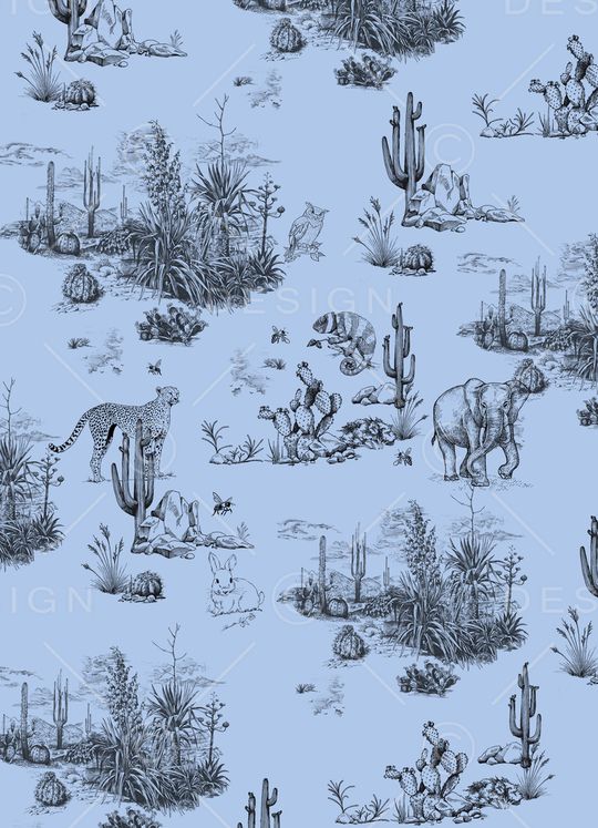 仙人掌印花华亿平台图片