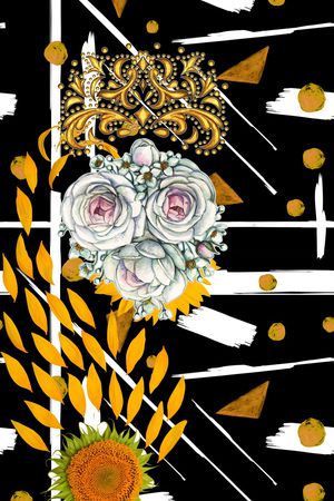 定位花印花华亿平台图片