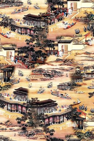 香云纱印花华亿平台图片