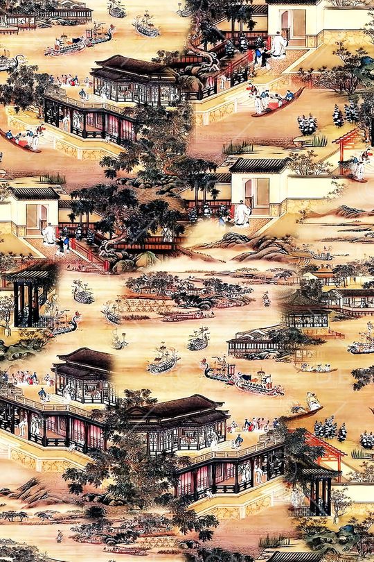 香云纱印花华亿平台图片