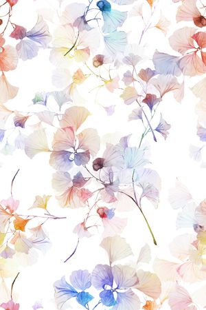 绿植树叶印花华亿平台图片