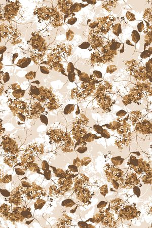 绿植树叶印花华亿平台图片