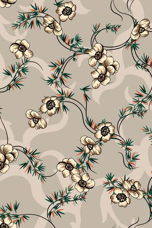 连衣裙印花华亿平台图片