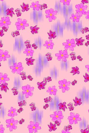 连衣裙印花华亿平台图片