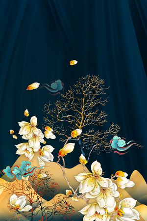 定位花印花华亿平台图片