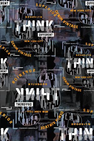 字母印花华亿平台图片