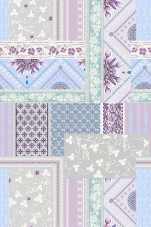 几何印花华亿平台图片