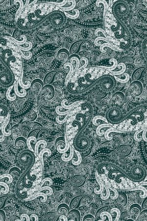 佩斯利印花华亿平台图片