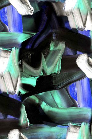 手绘格子印花华亿平台图片