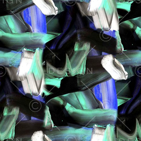 手绘格子印花华亿平台图片