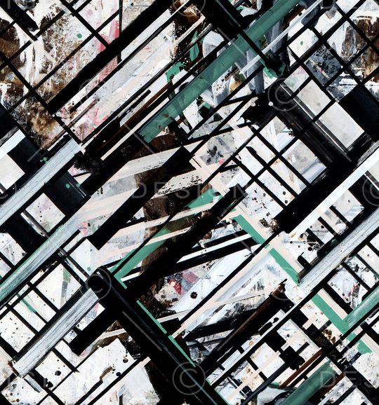 手绘格子印花华亿平台图片