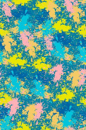 抽象男装印花华亿平台图片