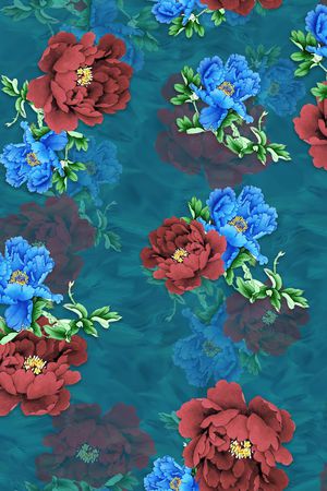 香云纱印花华亿平台图片