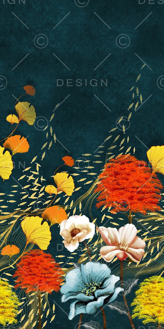 定位花印花华亿平台图片