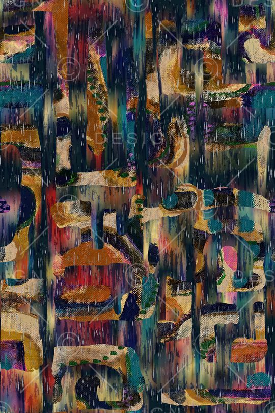 线条印花华亿平台图片