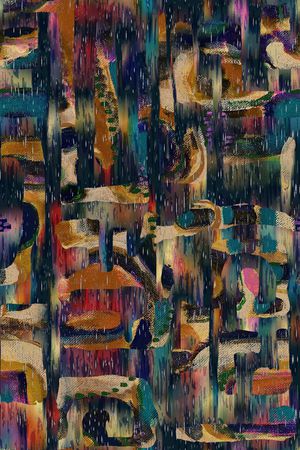 线条印花华亿平台图片