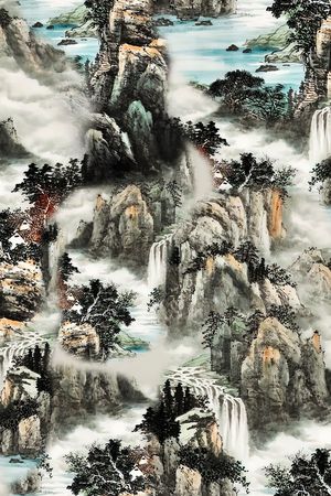 香云纱印花华亿平台图片