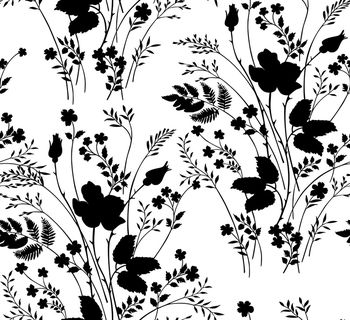 黑白华亿平台印花华亿平台图片