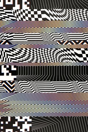 色彩渐变印花华亿平台图片