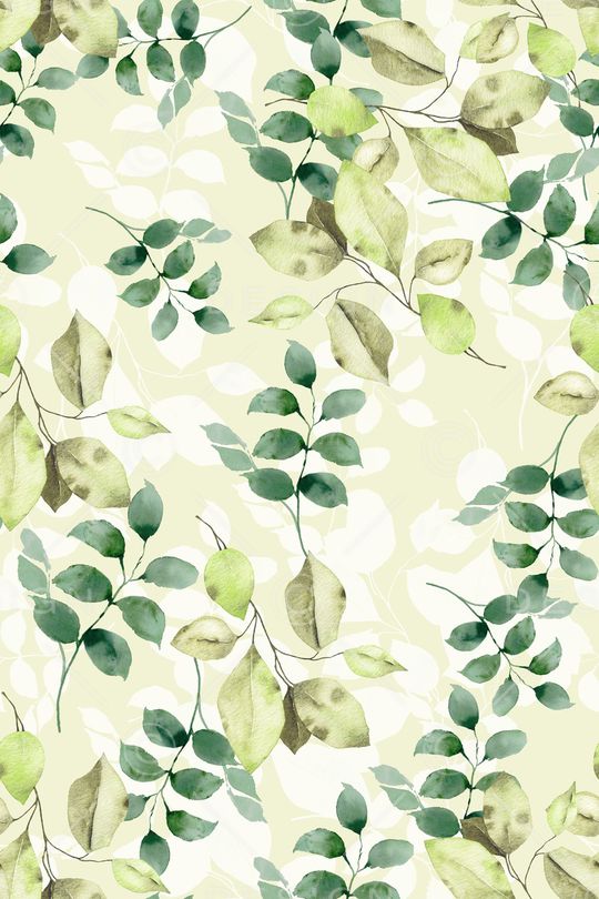 绿植树叶印花华亿平台图片