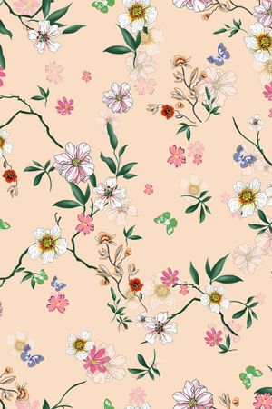 连衣裙印花华亿平台图片