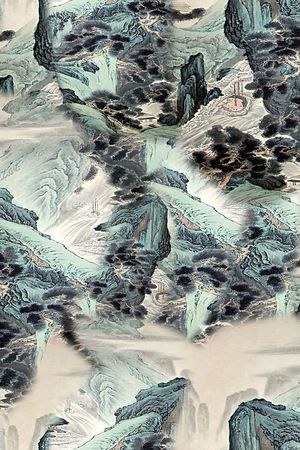 香云纱印花华亿平台图片