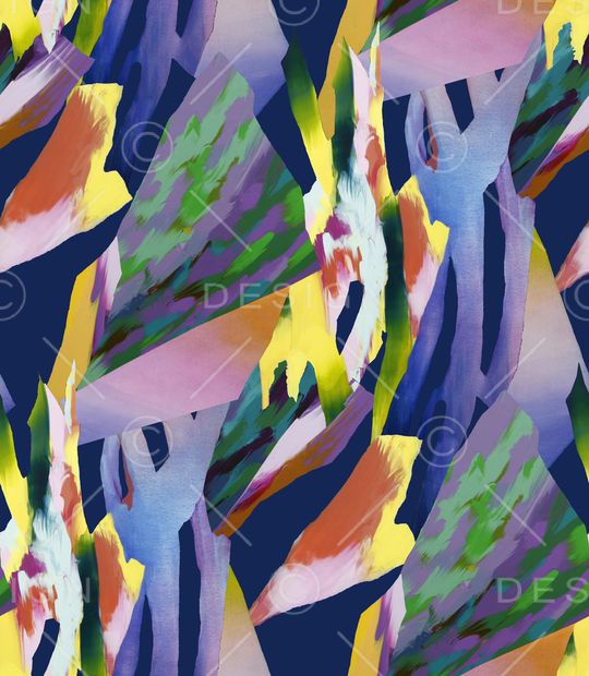 几何印花华亿平台图片