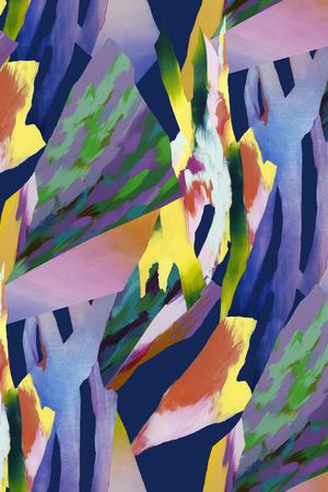 几何印花华亿平台图片