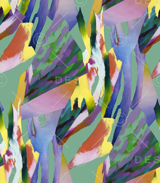 几何印花华亿平台图片