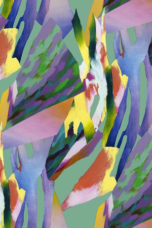 几何印花华亿平台图片