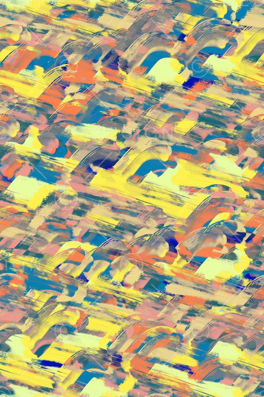 抽象男装印花华亿平台图片