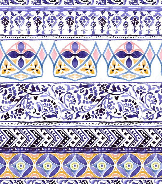 民族风印花华亿平台图片