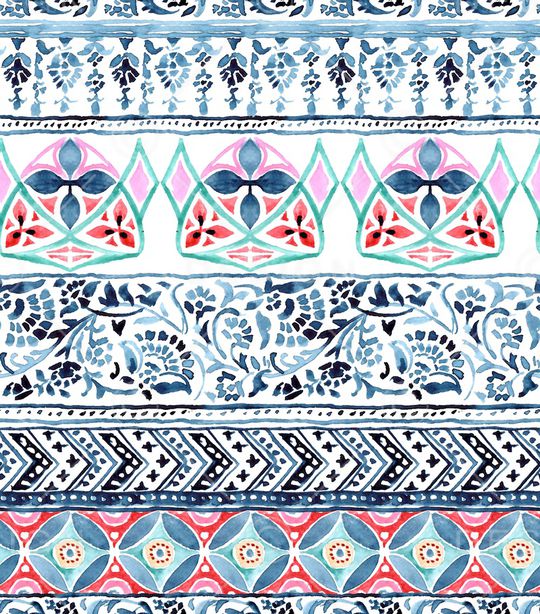 民族风印花华亿平台图片