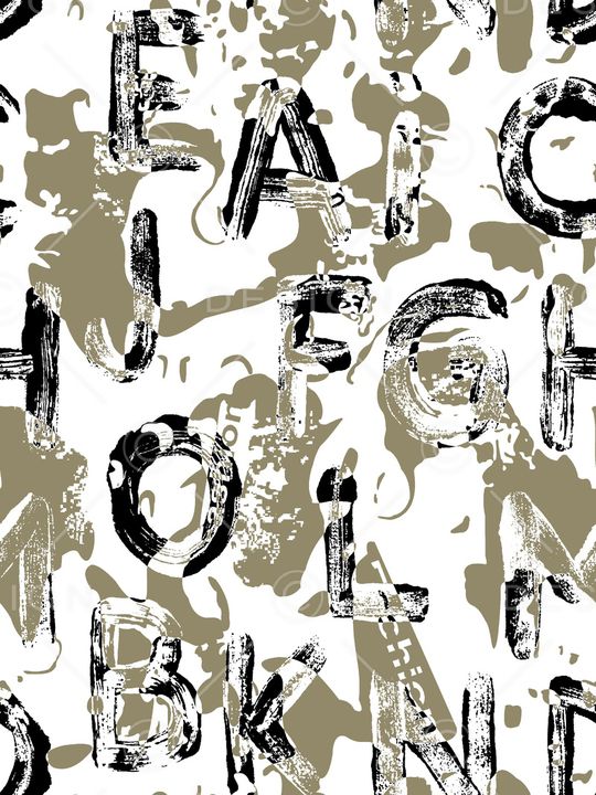 字母印花华亿平台图片