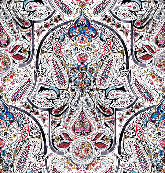 民族风印花华亿平台图片