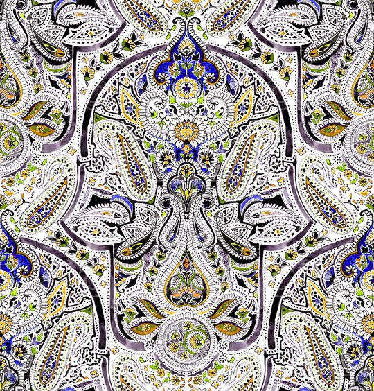 民族风印花华亿平台图片