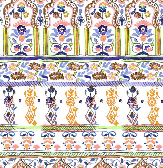 民族风印花华亿平台图片