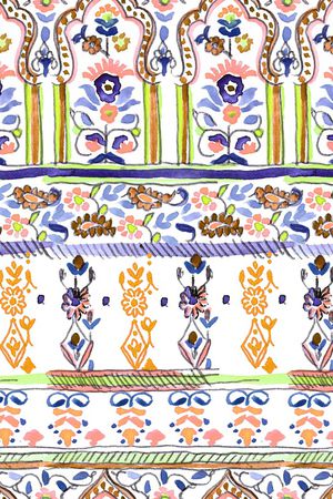 民族风印花华亿平台图片