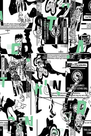 字母印花华亿平台图片