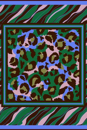 几何印花华亿平台图片