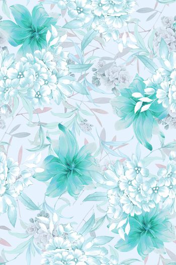 绿植树叶印花华亿平台图片